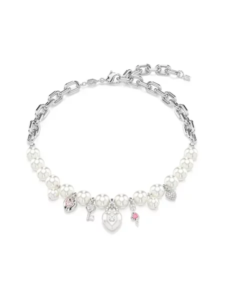 Naszyjnik Swarovski biały