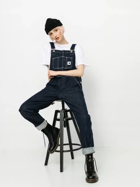 OGRODNICZKI Carhartt WIP W Bib Overall XS czarny