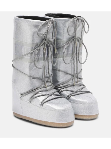 Ботуши Moon Boot сребристо