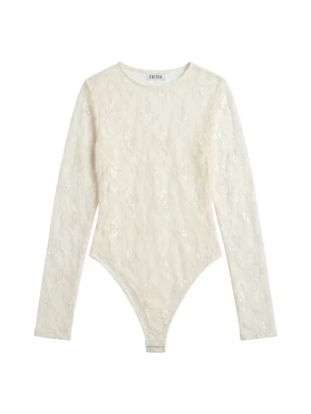 EDITED Tricou body Janiya crem alb