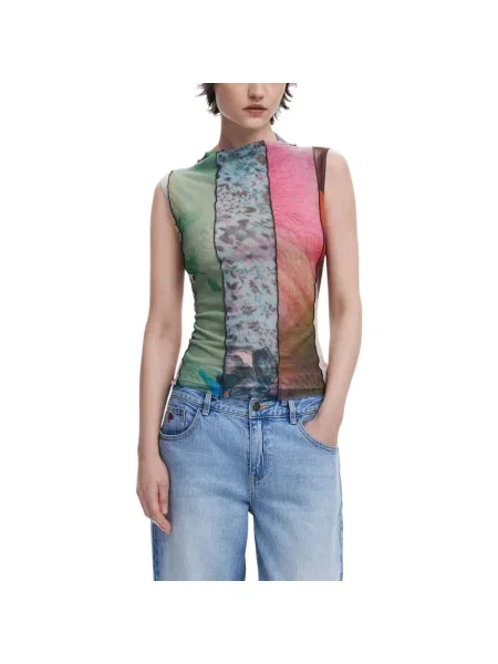 Top Desigual ST. JOHNS zelená