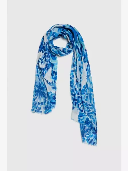 Fular Moodo albastru