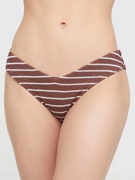 Plavky Abercrombie & Fitch hnědé