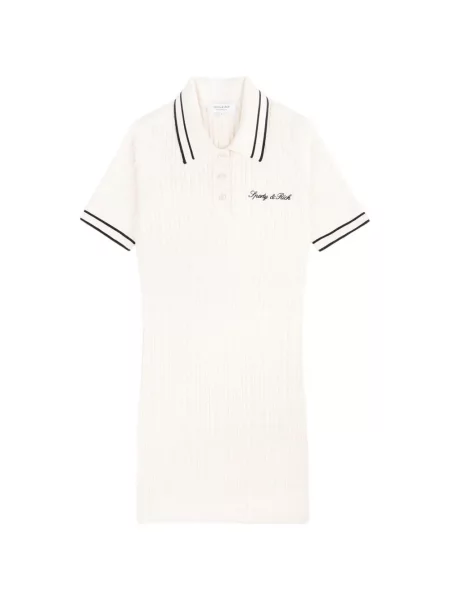 Gulerat rochie mini Sporty & Rich tricotate