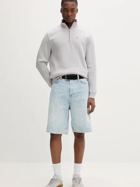 Tommy Jeans hanorac pentru bărbați cu gri