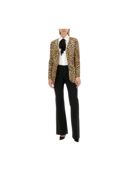 Spodnie Moschino czarne