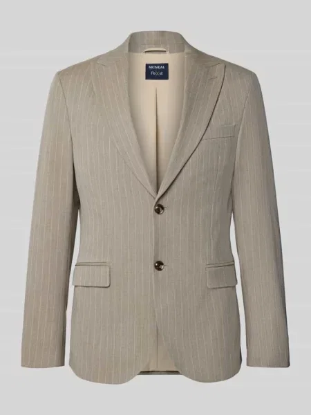 Marynarka na 2 o kroju slim fit z kieszenią z patką Mcneal beżowa