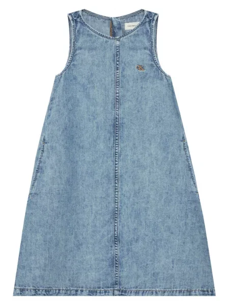 Calvin Klein Jeans Φόρεμα τζιν μπλε