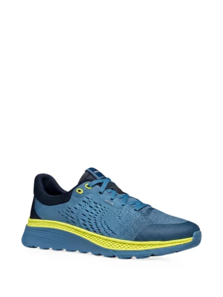 Fűzős csipkés sneaker Geox kék