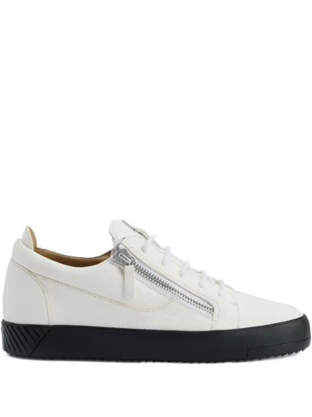 Sneakerși Giuseppe Zanotti din piele alb