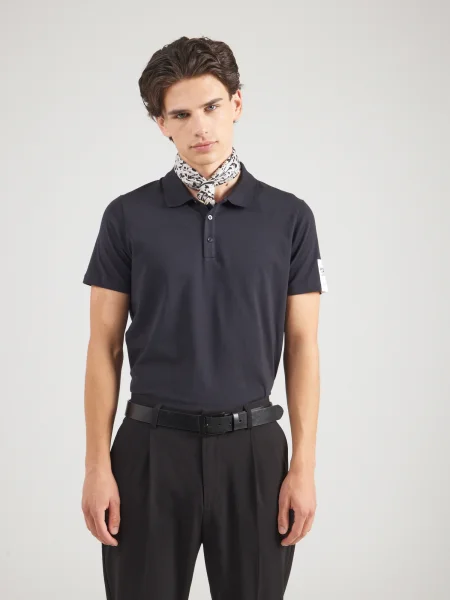 Karl Lagerfeld Tricou albastru noapte alb