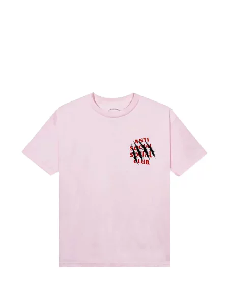 Tricou Anti Social Social Club roz
