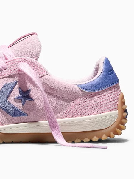 Converse Велурени маратонки Run Star Trainer розово