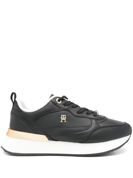 Sneakerși Tommy Hilfiger negru