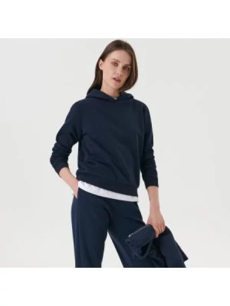 Sinsay Mikina s kapucí Tmavomodrá