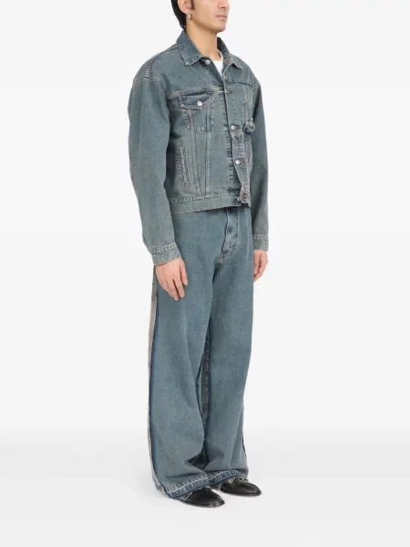 Geacă de blugi Mm6 Maison Margiela albastru