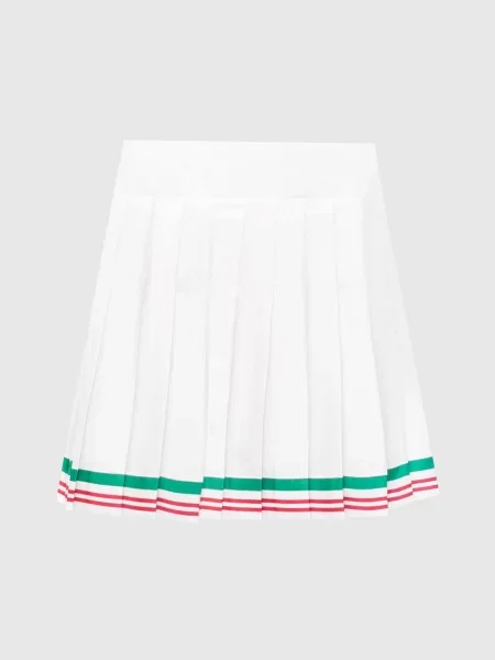 Спідниця міні з шовку Casablanca біла