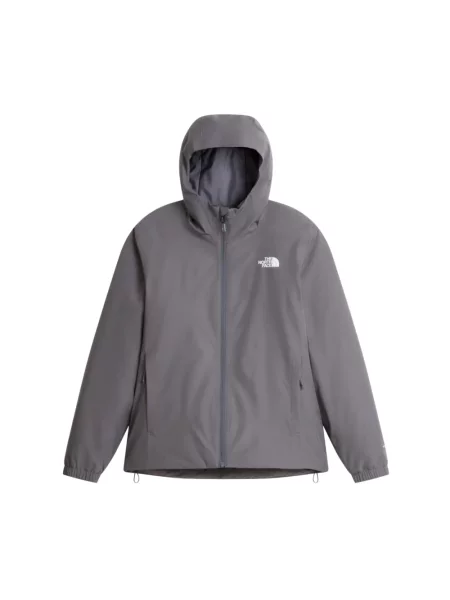 Ocieplana kurtka The North Face szara