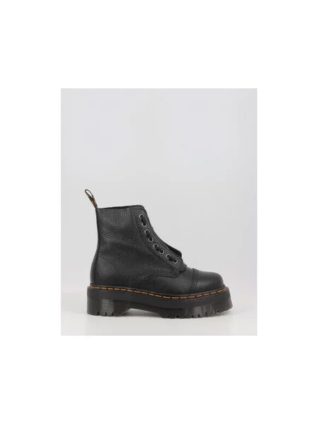Šněrovací kotníkové boty Dr. Martens černé
