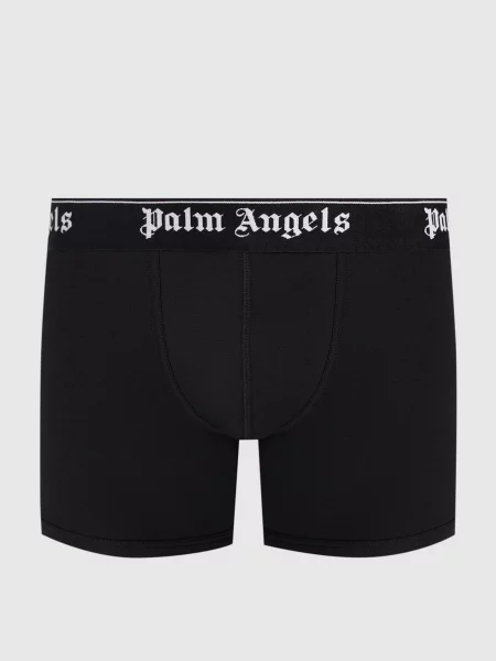 Набір чорних трусів-транків з логотипом Palm Angels чорний