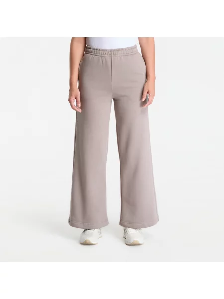 Потници Urban Classics Fluffy Wideleg Trackpants Deep Taupe M