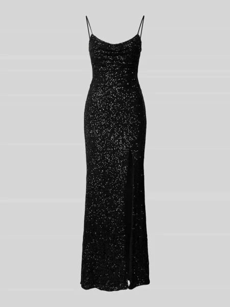 Sukienka wieczorowa z cekinami Hey Kyla czarna