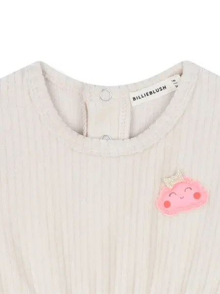 Krótki kombinezon dziecięcy Billieblush biały