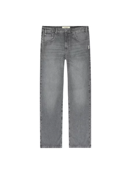 Jeansy straight leg Reternity szare