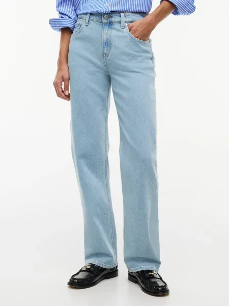 Tommy Jeans Džínsy KIRA svetlomodrá
