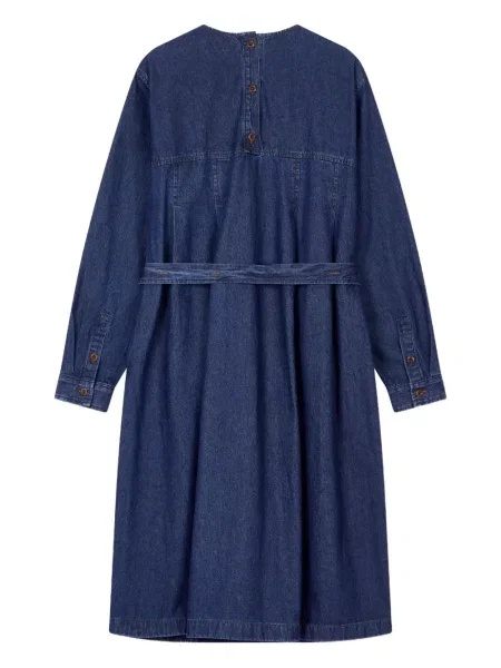 Rochie din denim Studio Tomboy de costum albastru