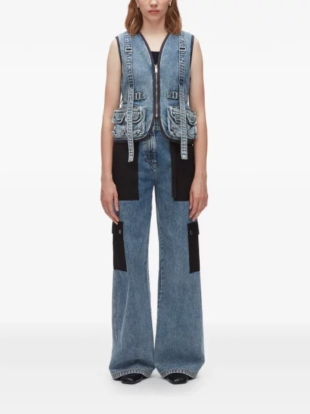 Vestă denim 3.1 Phillip Lim albastru