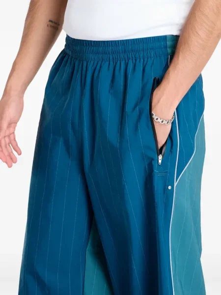 Top sport Adidas cu dungi de catifea cord tenis albastru