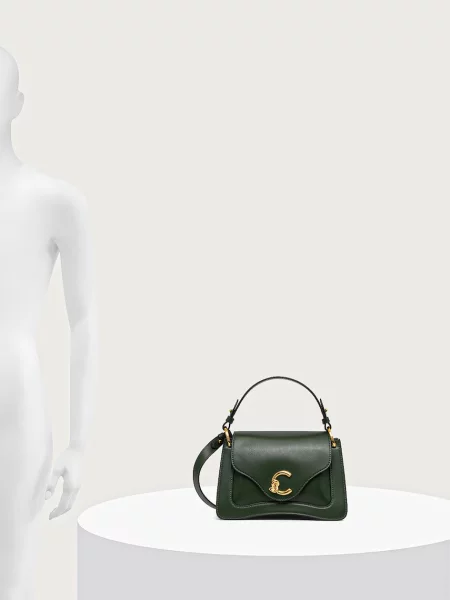 Кожаная сумка через плечо Coccinelle