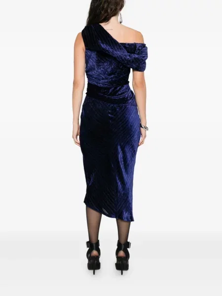 Rochie Isabel Marant de costum albastru