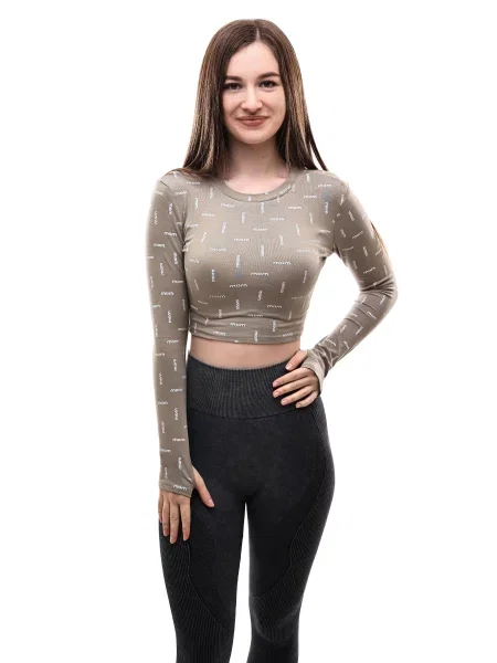 Лонгслів LUMO віскоза/поліестер сірий