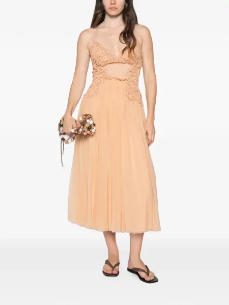 Rochie midi Alberta Ferretti din dantelă