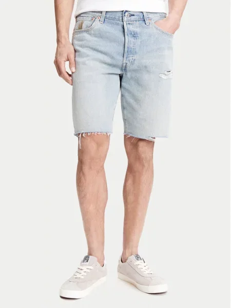 Levi's® Jeans kratke hlače Svetlo modra