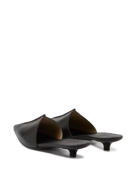 Papuci tip mules Marsell negru