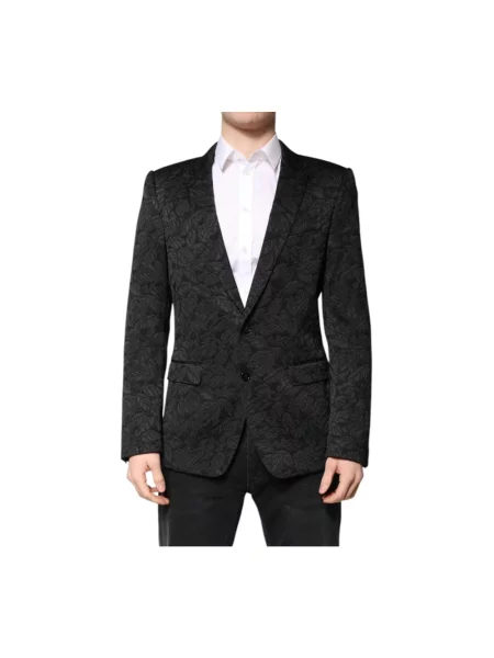 Garnitur Dolce And Gabbana elegancki czarny