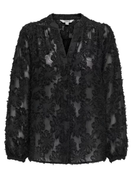 ONLY Блузка Korsa Oversize чорний