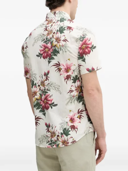 Cămașă Lindbergh cu model floral cu imagine