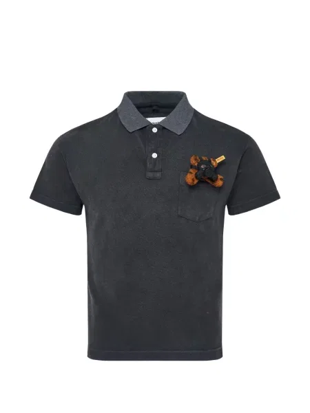 Ursuleț de pluș tricou polo Doublet negru