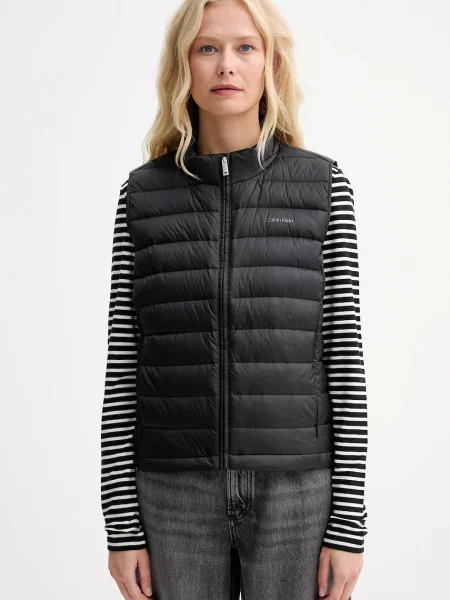 Calvin Klein vestă de puf negru