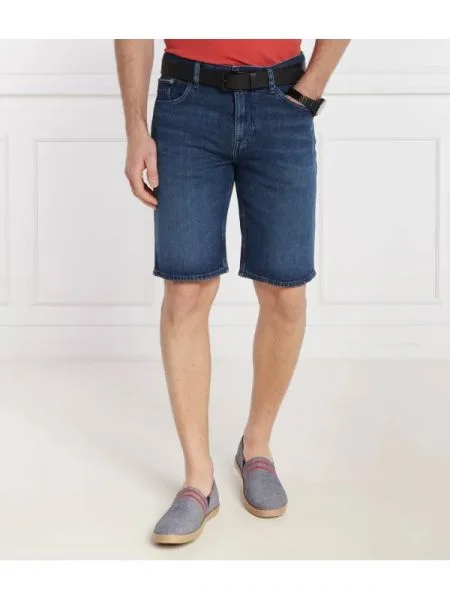 Tommy Hilfiger Farmer rövidnadrág BROOKLYN | Straight fit kék