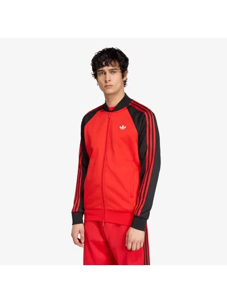 Hanorac Adidas Originals roșu
