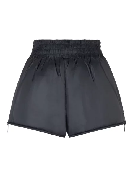 Lniane szorty Red Valentino czarne