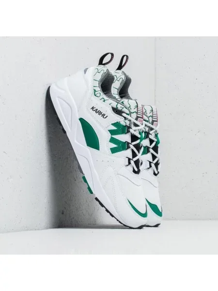 Sneakers Karhu Fusion White/ Ultra Marine Green EUR alb