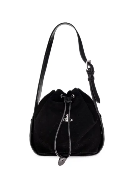 Geantă Vivienne Westwood din piele negru