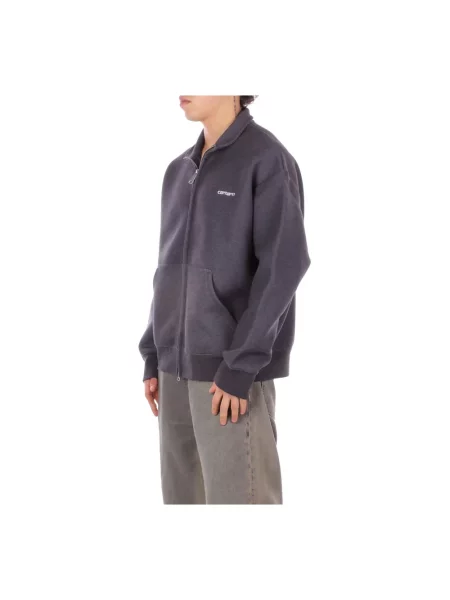 Bluza z kapturem Carhartt Wip z logo szara