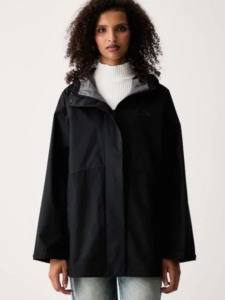 Adidas Pelerină de ploaie pentru femei Essentials negru